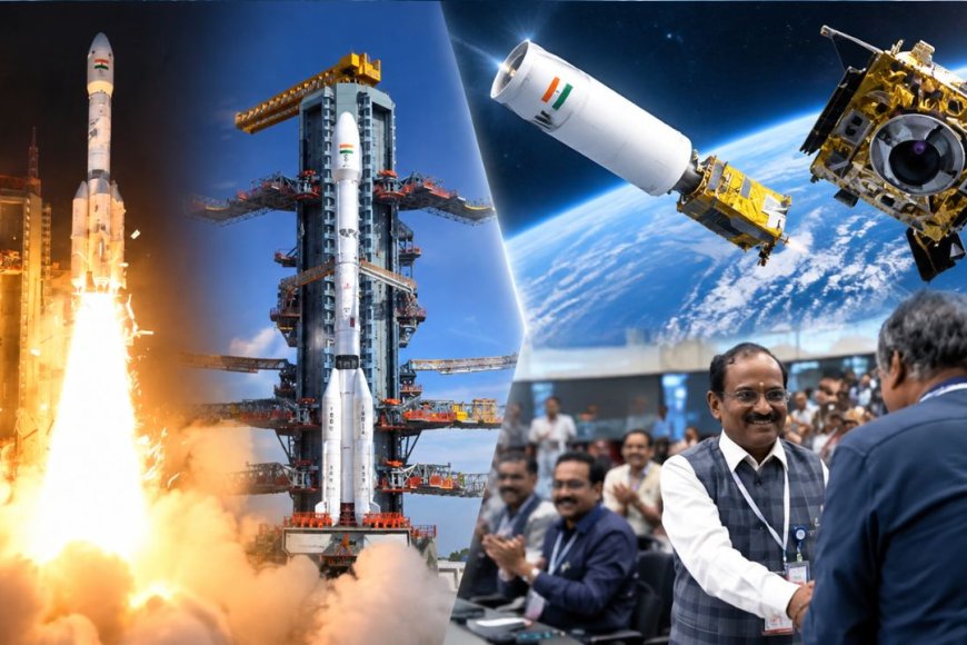 ISRO-வின் புதிய சாதனை! வெற்றிகரமாக விண்ணில் பாய்ந்த GSLV F