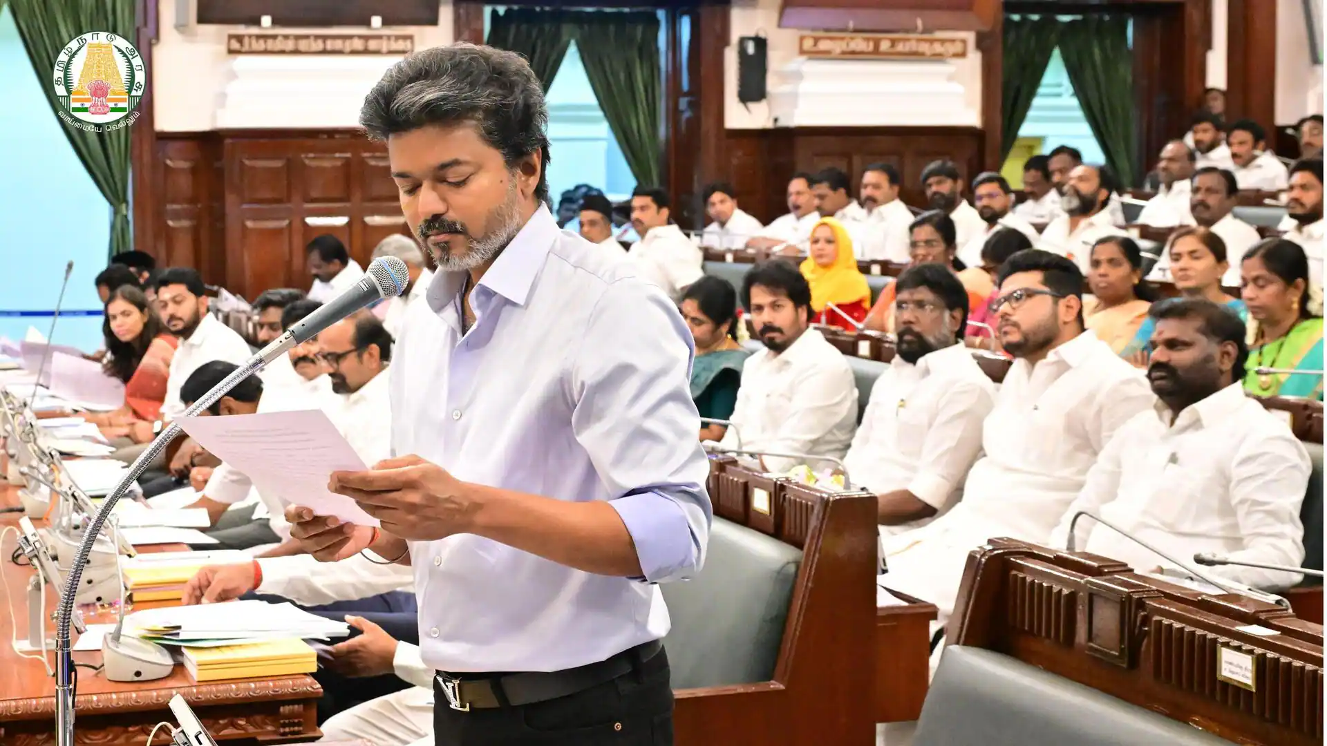 தமிழக சட்டசபையில் முதல்வர் விஜய் பதிலுரை: சட்டத்தின் முன் அனைவரும் சமம்; காவல் துறை தலையீடின்றி செயல்படும்