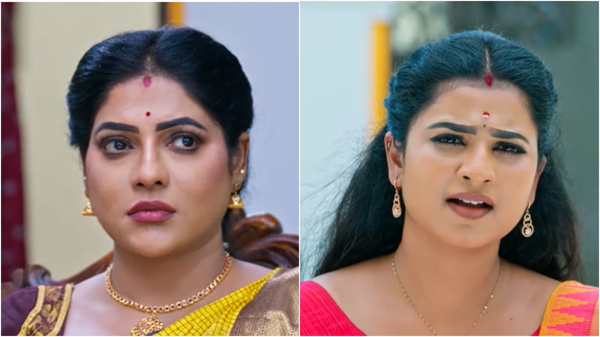 இனிமேல் நீ என் மகளே இல்லை.. ரேவதியைத் தலைமுழுகிய சாமுண்டீஸ்வரி.. கார்த்திகை தீபம்