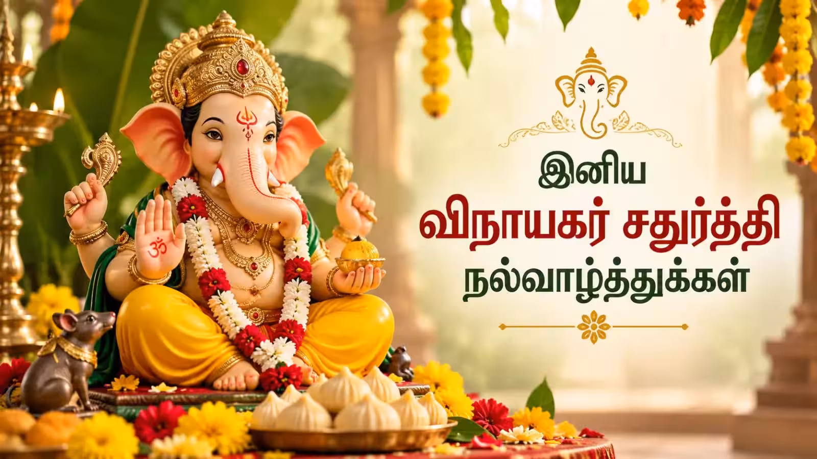 Happy Ganesh Chaturthi 2026 Wishes: குடும்பம், நண்பர்களுக்கு அனுப்ப அழகான விநாயகர் சதுர்த்தி வாழ்த்துக்கள், பொன்மொழிகள், வாட்ஸ்அப் ஸ்டேட்டஸ்