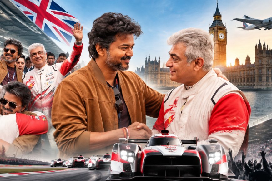 விஜயின் LONDON TRIP... அஜித் சந்திப்பு... இடைத்தேர்தலுக்கான மாஸ்டர் பிளானா?