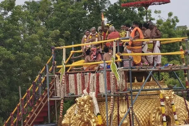 மதுரை மீனாட்சி கோயில் குடமுழுக்கு விழா நிறைவு