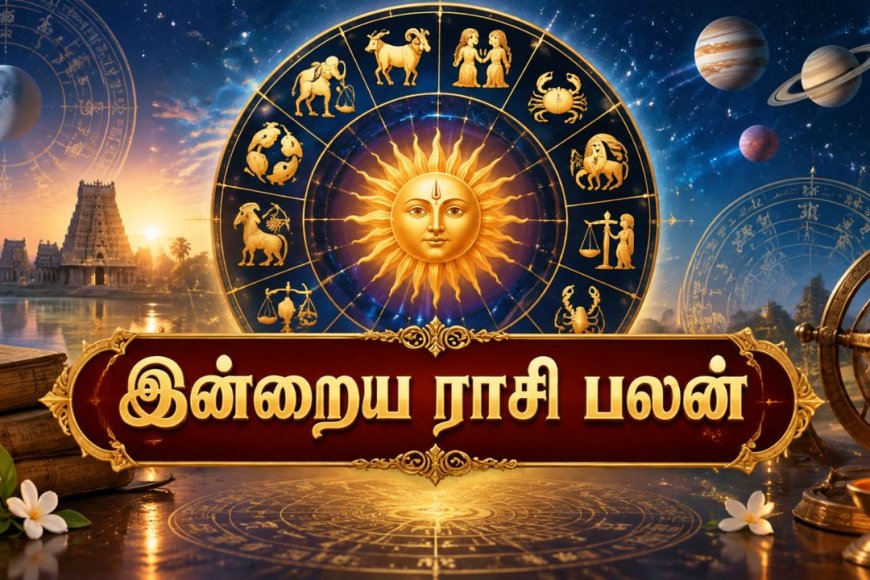 12 ராசிகளுக்கான இன்றைய பலன்கள் ! லாபமா ? நஷ்டமா ?