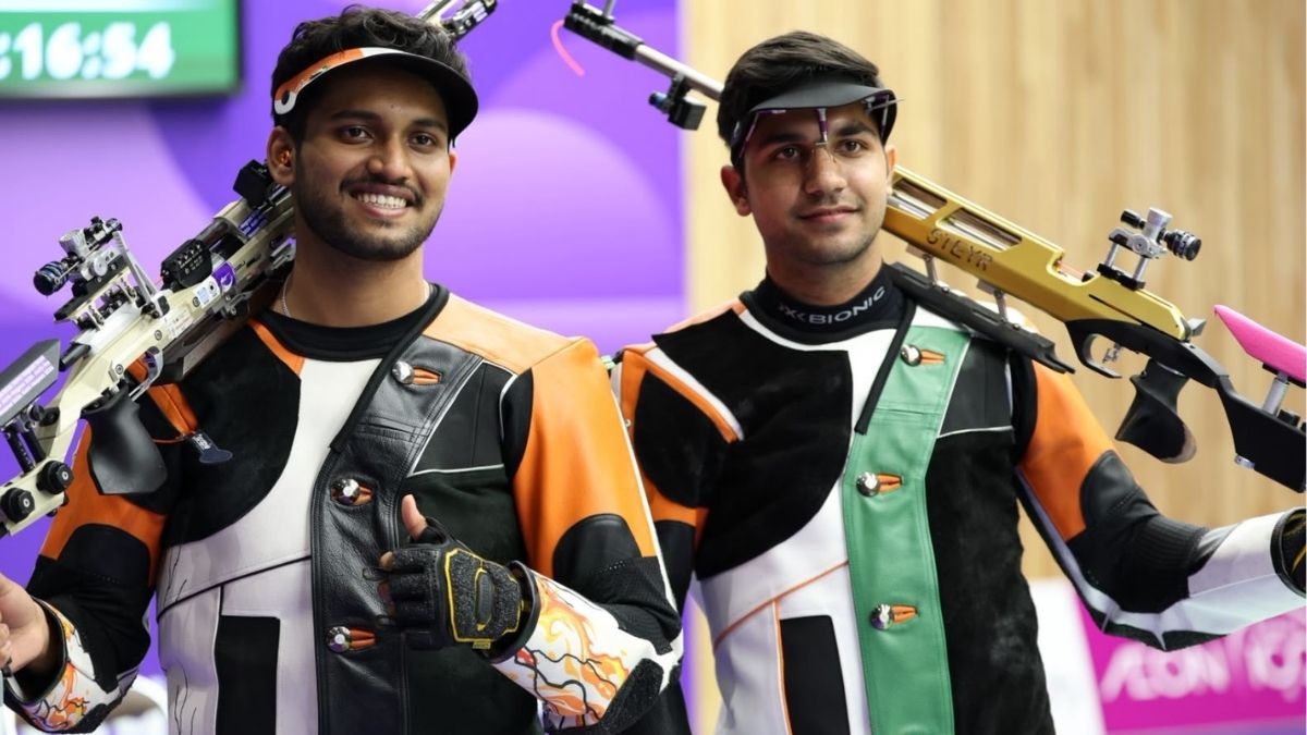 Asian Games 2026: துப்பாக்கி சுடுதலில் 2 பதக்கம்.. வெள்ளி வென்றார் ஹிமான்ஷு; ருத்ராங்ஷ் வெண்கலம்