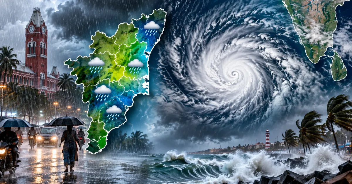 வங்கக்கடலில் புதிய காற்றழுத்த தாழ்வு பகுதி! தமிழகத்தில் அடுத்த 3
