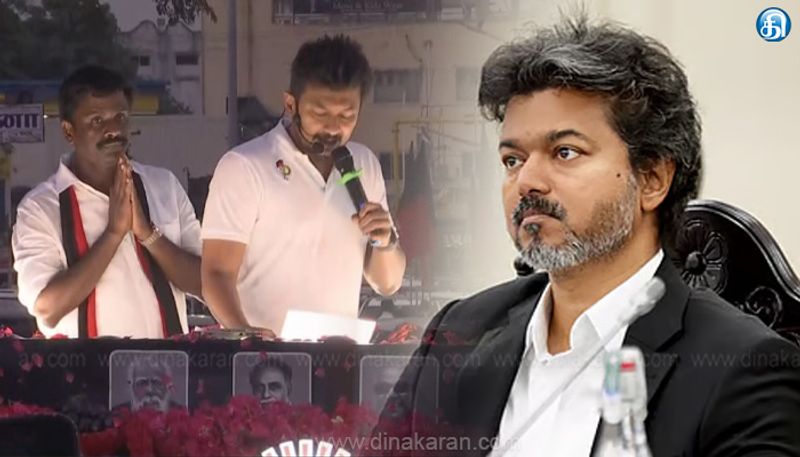 திமுக போட்ட பிச்சையால்தான் தவெக ஆட்சி அமைக்க முடிந்தது: எதிர்க்கட்சித் தலைவர் உதயநிதி ஸ்டாலின் பேச்சு