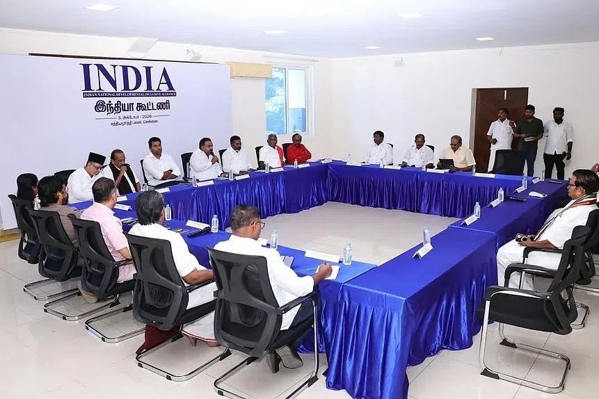 இண்டியா கூட்டணி கூட்டத்தில் முதன்முறையாக தவெக பங்கேற்பு