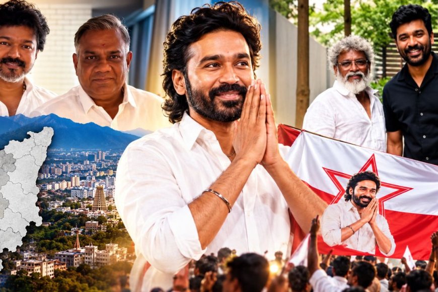 கொங்குவை குறிவைக்கும் தனுஷ்..? கோவையில் அரசியல் அஸ்திவாரம்?