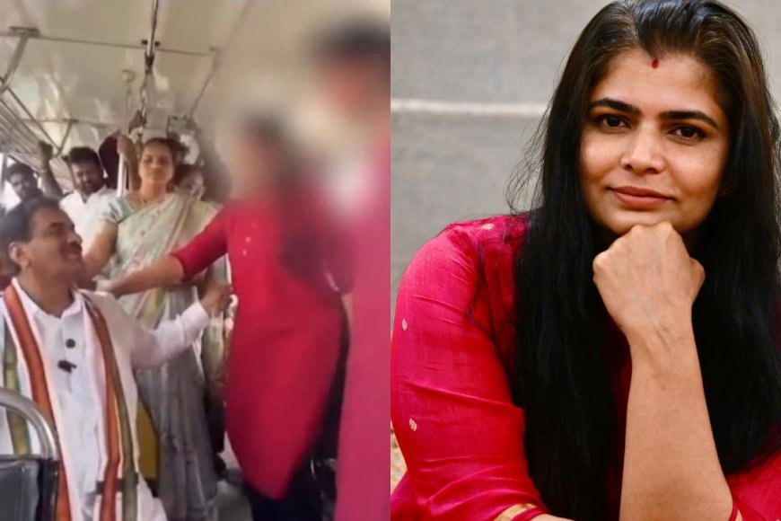 மாணவியிடம் அத்துமீறல்.. சர்ச்சையில் சிக்கிய காங். எம்எல்ஏ.. வெளுத்து வாங்கிய சின்மயி!
