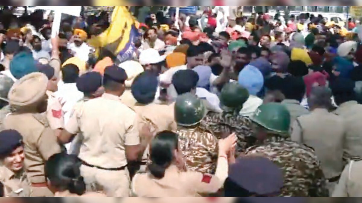 சிஜேபி ஜந்தர் மாந்தர் போராட்டம் 2.0 அனுமதி மறுப்பு கைது நடவடிக்கையில் காவல்துறை