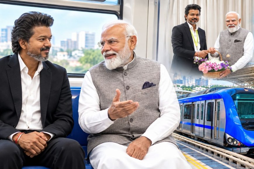 பூந்தமல்லி – வடபழனி மெட்ரோ இன்று தொடக்கம் ! மோடி