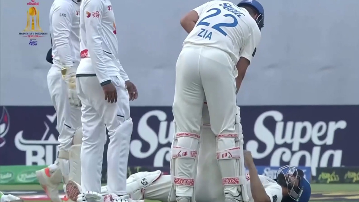 AFG vs BAN: ஆஸ்கார் விருதே கொடுக்கலாம்! கடைசி ஓவரில் காயம் ஏற்பட்டதாக நடித்து டெஸ்ட் போட்டியை டிரா செய்த ஆப்கான்