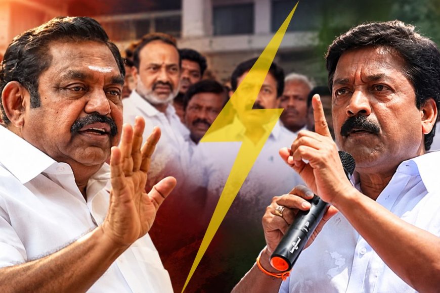 சி.வி. சண்முகம் ஆதரவாளரா ?... வெளிய போ ! - அதிமுகவில் EPS