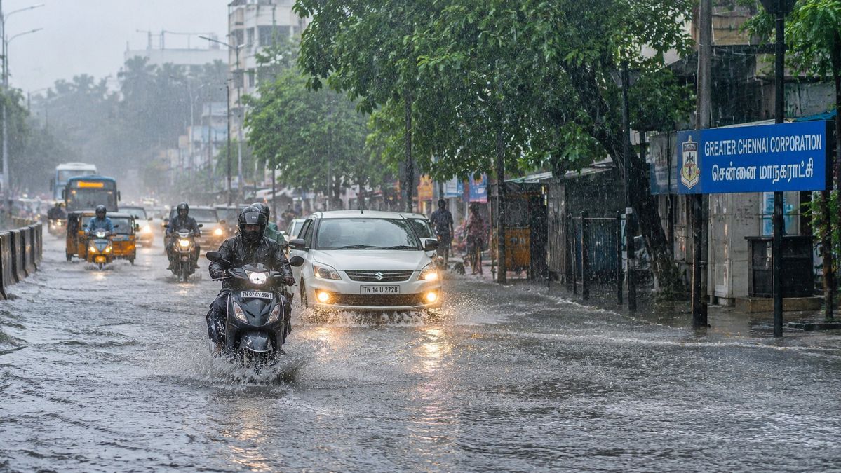 சென்னையில் 6 இடங்களில் அதி கனமழை